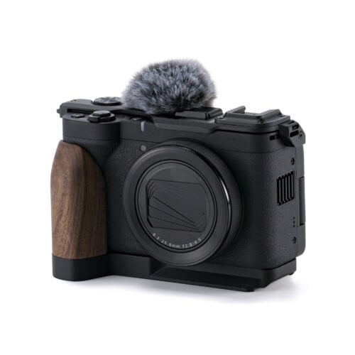 Vintage Camera Cage for Canon PowerShot V1 Base Kit - Black