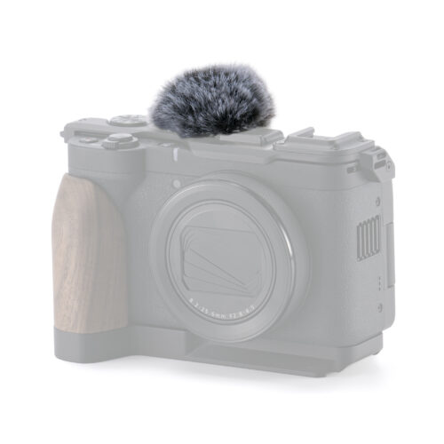 Microphone Windscreen for Canon PowerShot V1 - Black