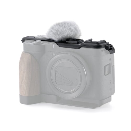 Top Plate for Canon PowerShot V1 - Black