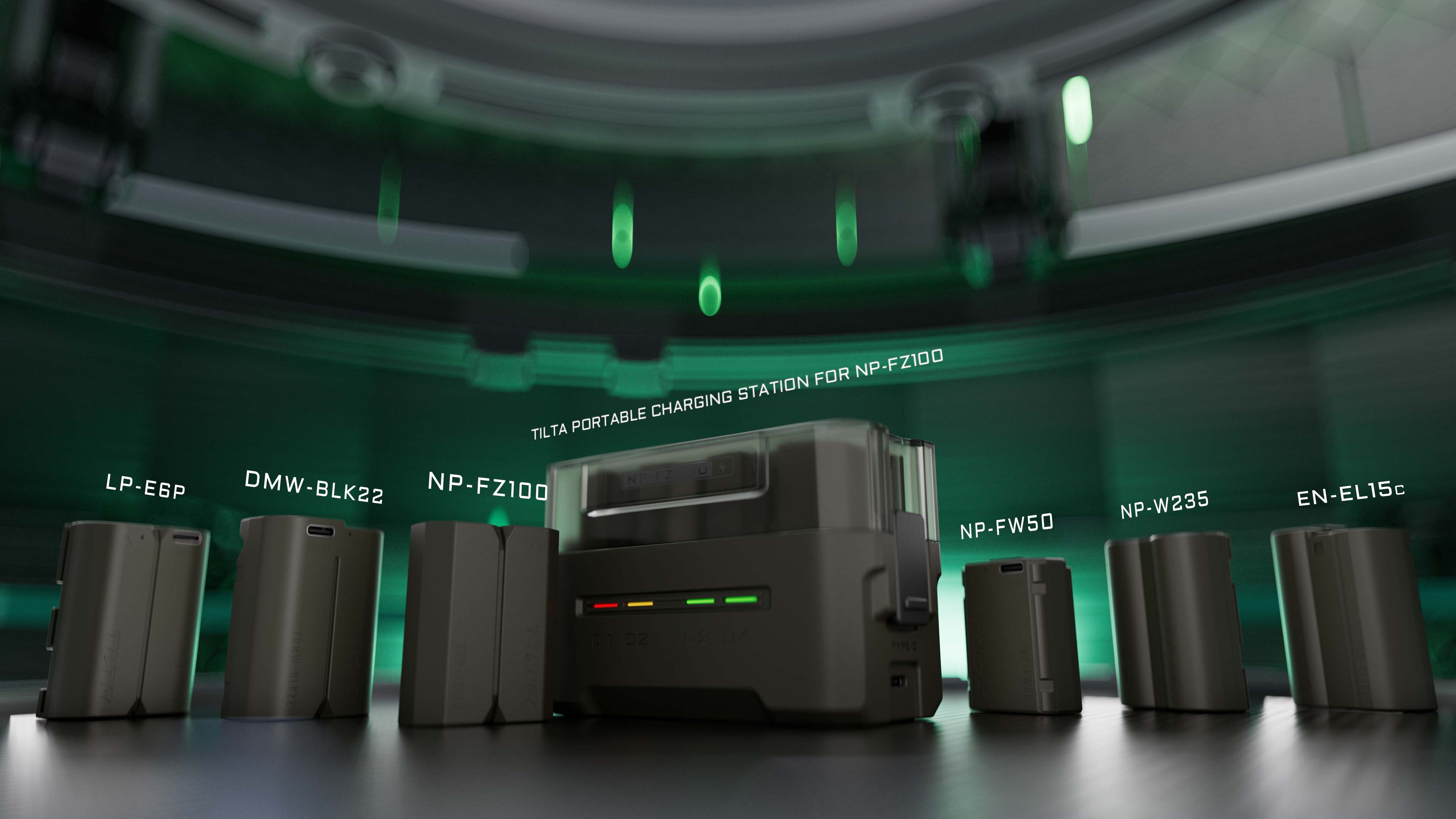 Tilta Portable Charging Stations and Camera Batteries