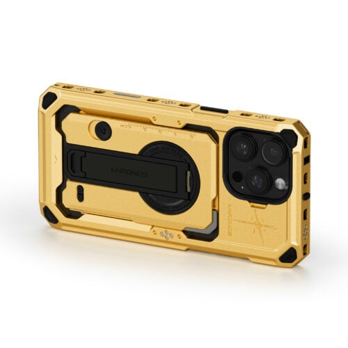 Khronos x On the Roam iPhone 16 Pro/Pro Max Case - Gold