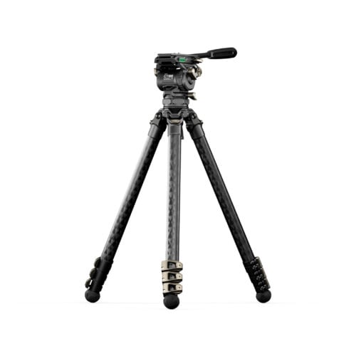 Tilta CT08 75mm Cine Fluid Head with 3-Stage Carbon Fiber Tripod Legs (8KG)